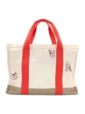 Hermes Adada Diaper Bag Tote Bag Canvas